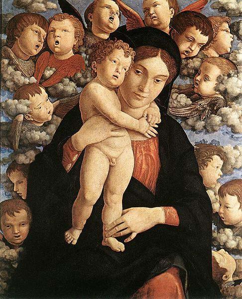 Andrea Mantegna The Madonna of the Cherubim china oil painting image